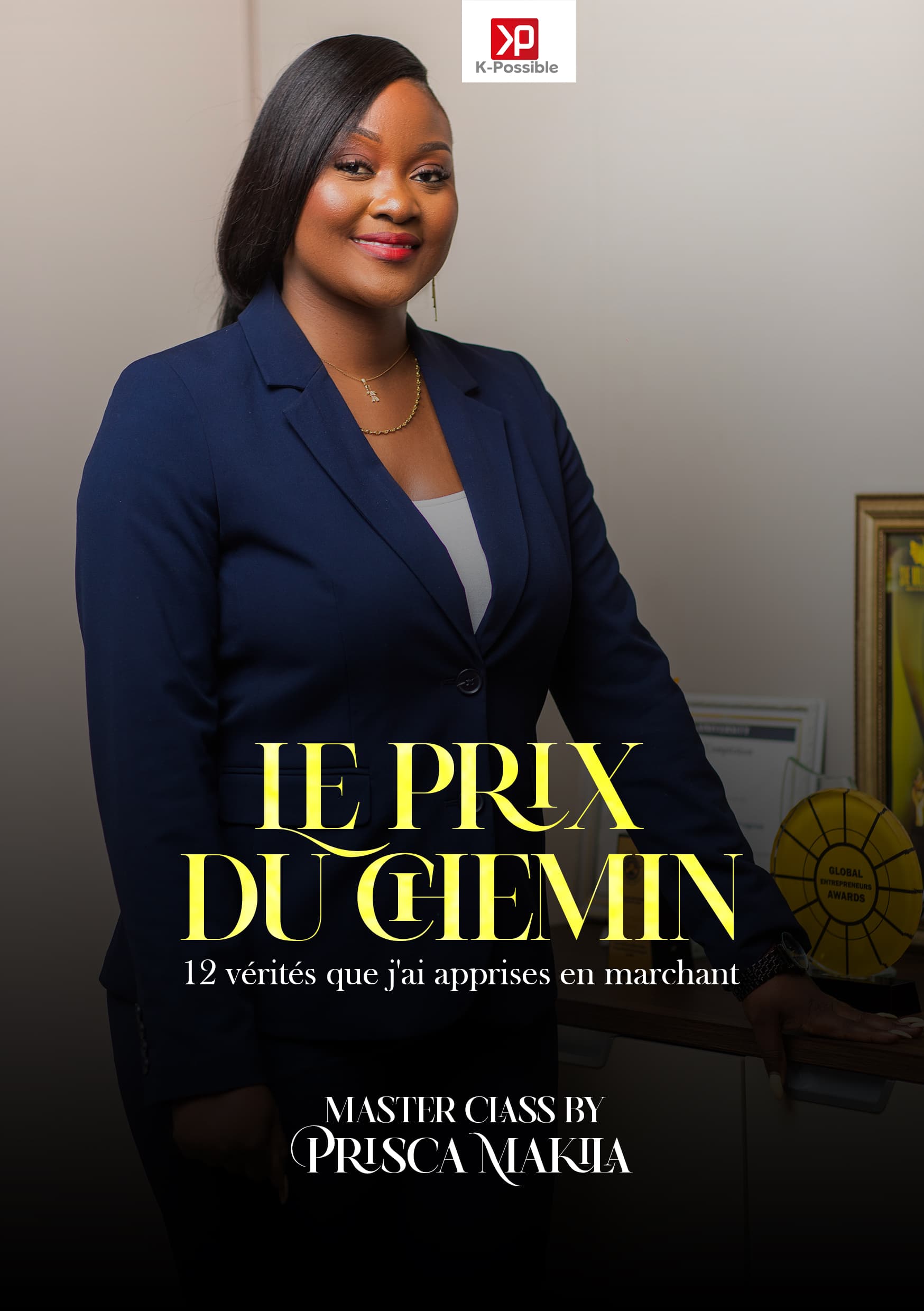 Couverture — Le prix du chemin, par Prisca Makila